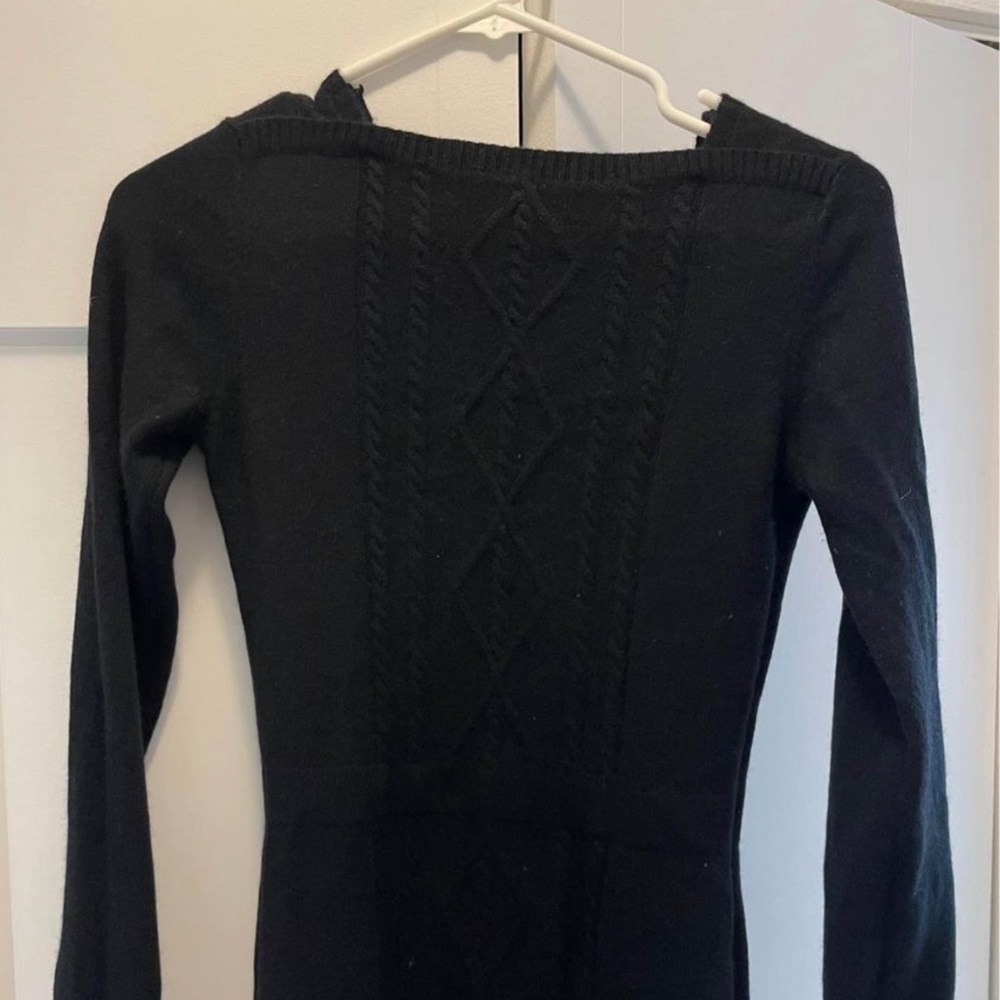 Luxurious 100% pure Mongolian cashmere sweater dress, Xs